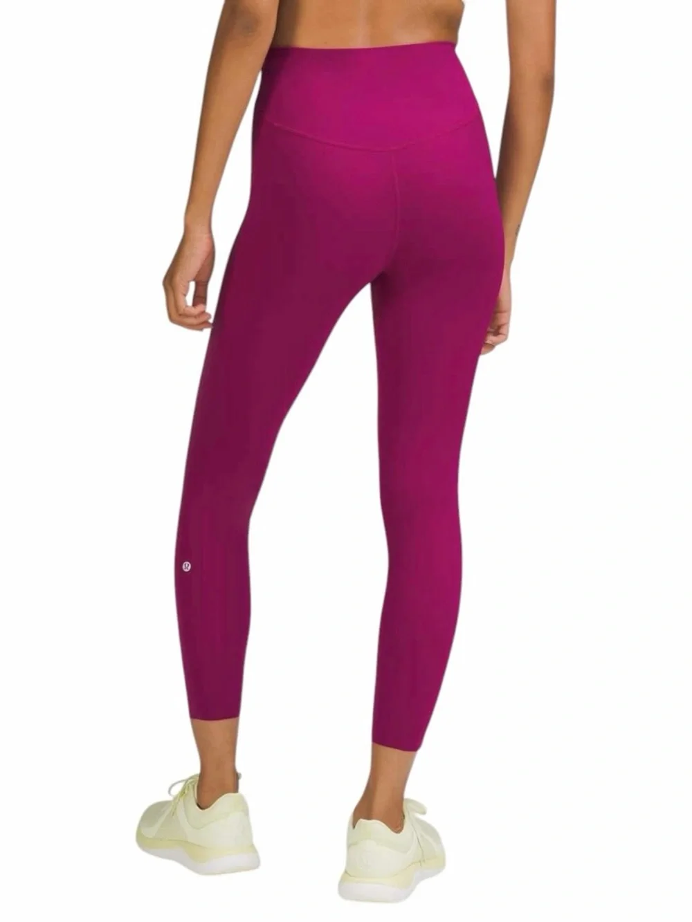 Base Pace High-Rise Running Tight Legging 25" Pink Purple Nulux Sz 10 - Picture 2 of 15